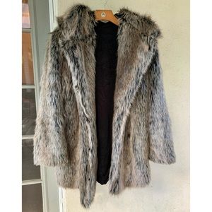 Grey Wolf Spirithood Coat size Medium